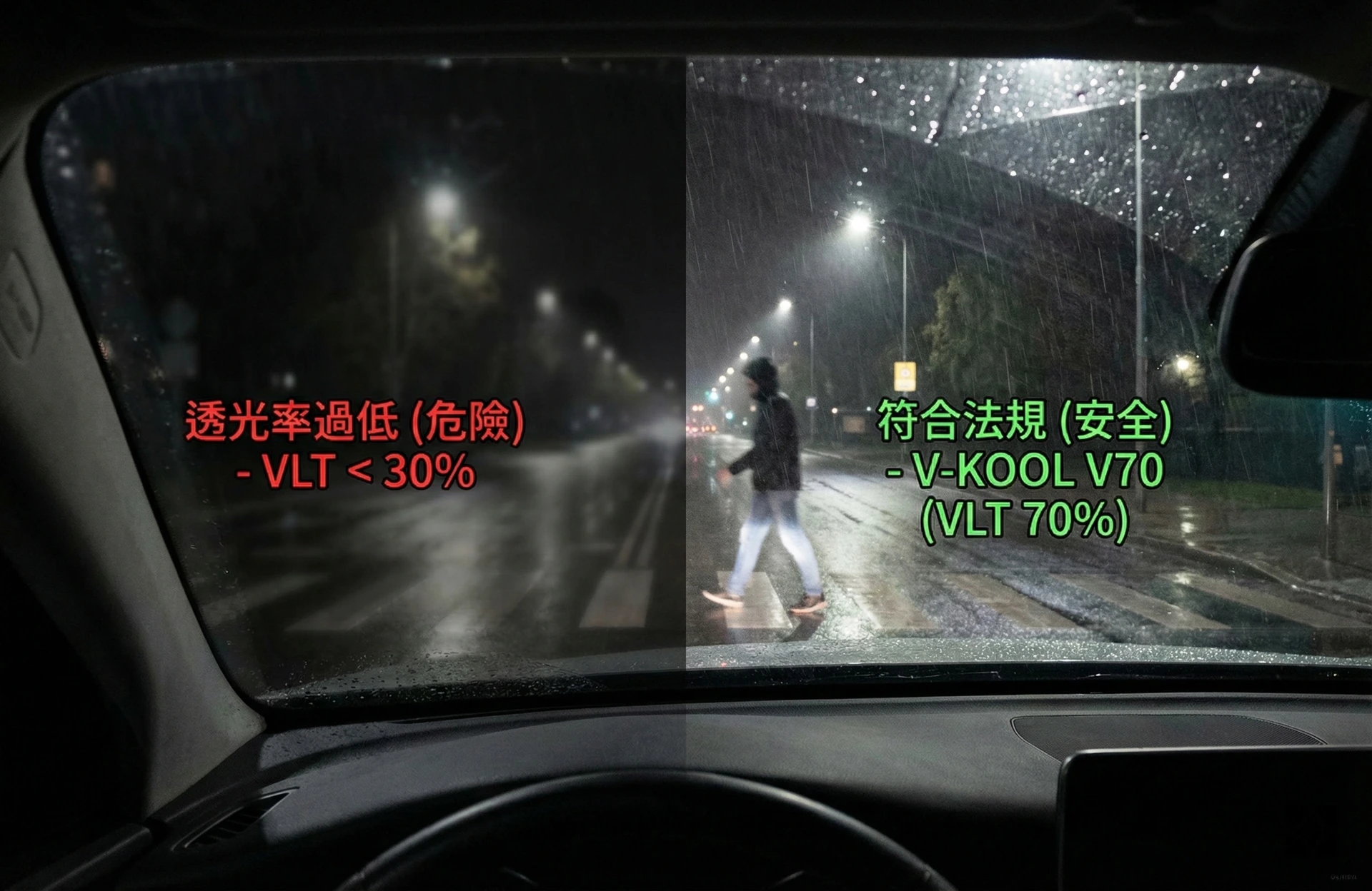【隔熱紙法規懶人包】別再貼「黑紙」了！為什麼現在的新車主都改貼 70% 透光？