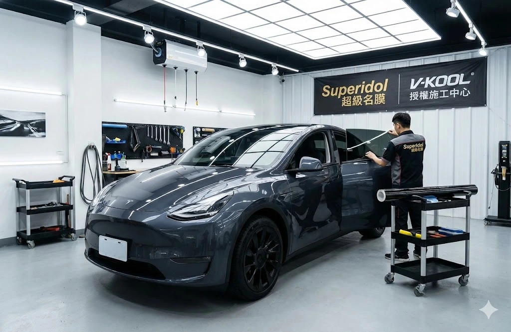 特斯拉隔熱紙，不談施工過程，而是談光學原理、材料科技與安全性